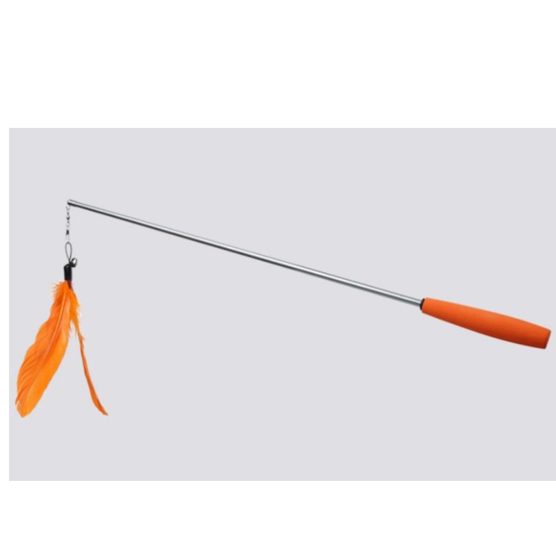 Cat Toy Funny Cat Stick 150cm pitkä kolmi osa teleskooppinen sauva hauska kissa interaktiivinen hauska lemmikki lelu kissa tarvikkeita