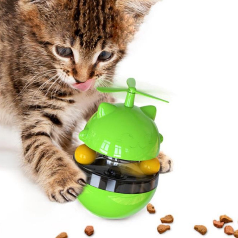 Ilmainennäyte Amazon Cat lelut lemmikki tarvikkeet levysoitin lelu vuotaa ruoka pallo hauska kissan stick itsenauttia kissan lelut